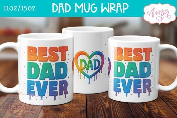 Best Dad Ever Mug Wrap PNG: A Practical Guide