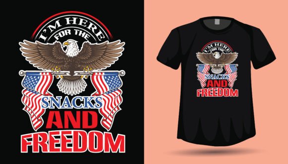 Celebrate Independence Day with a Standout 4th of July USA Premium Tshirt Design