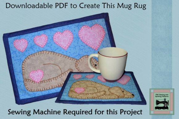 Create a Charming Puppy Mug Rug: Your Ultimate PDF Pattern Guide