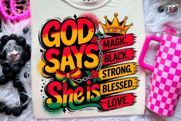 Designing with Purpose: The God Say She is Juneteenth Png, Bible Png Collection