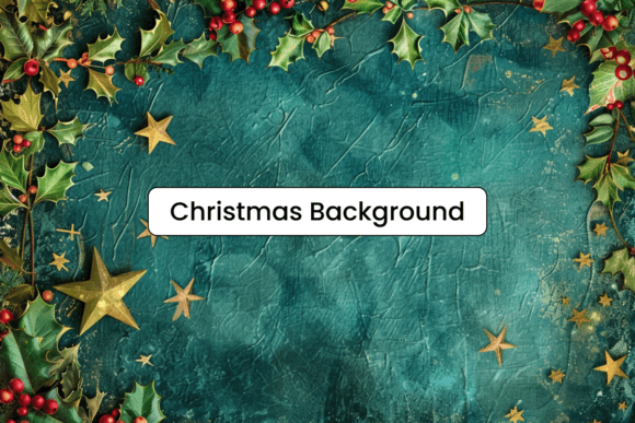 Embrace the Season with a Rustic Mistletoe Christmas Background