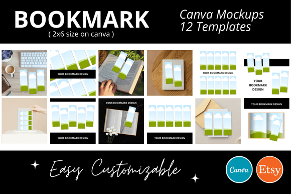 Master Your Etsy Shop with Bookmark Listing Mockups