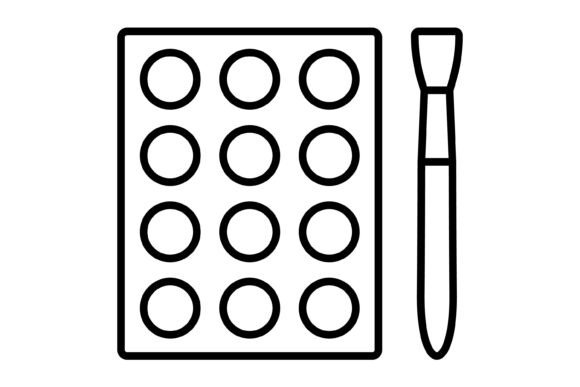Paint Outline Icon: A Versatile Asset for Modern Design