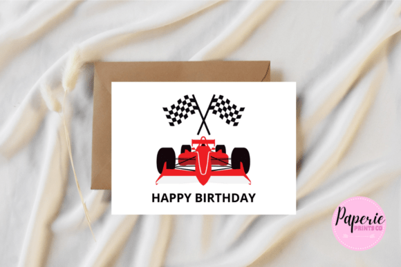 Racing Card Birthday Card: The Ultimate Party Starter
