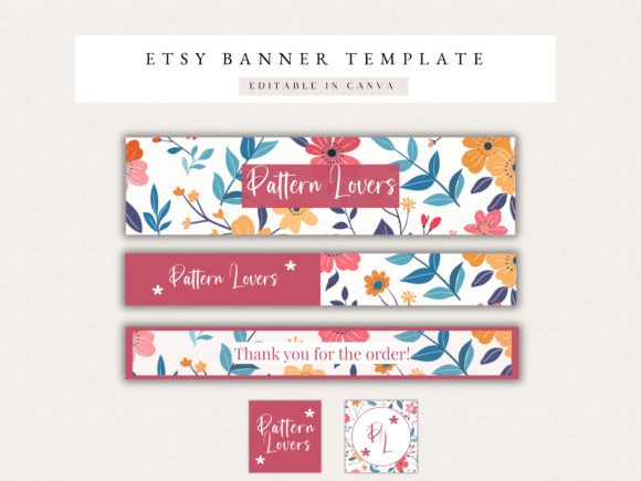 Transform Your Etsy Presence with a Floral Shop Banner