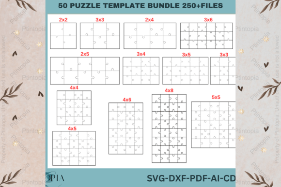 Unleash Your Inner Puzzle Master with 50 Puzzle Designs 289