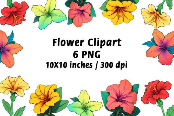 Unlock Creative Potential with Premium Flower Clipart